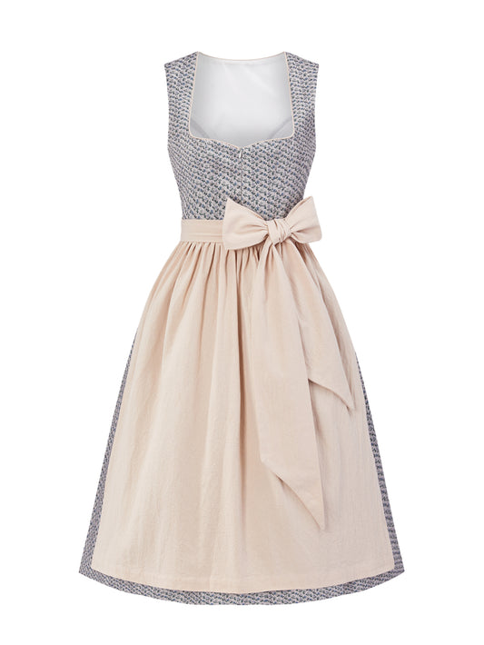 Trachten-Dirndl Delilah | Lila | Herz-Ausschnitt
