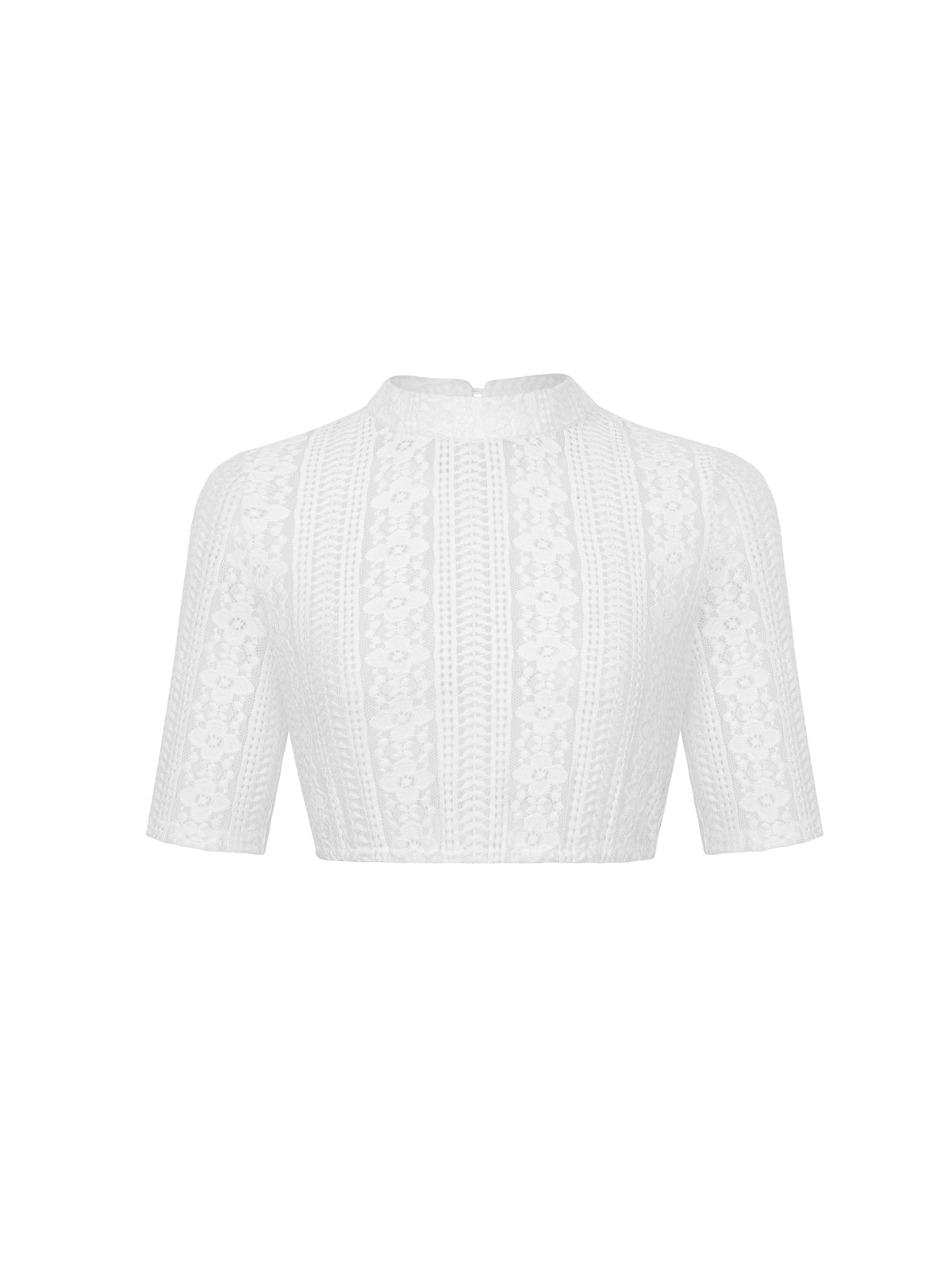 Andora – Elegante Trachtenbluse mit Halbarm