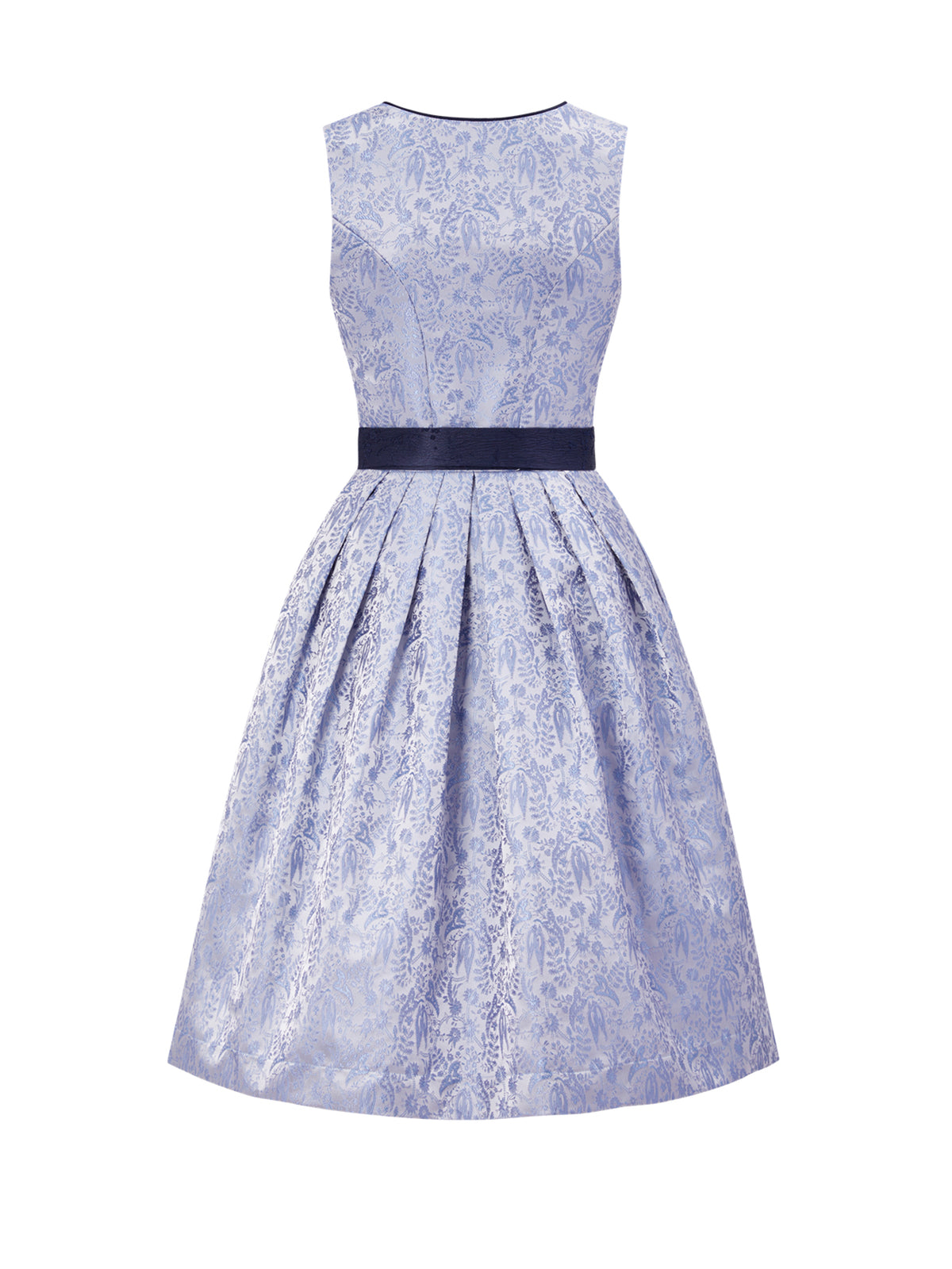Trachten-Dirndl Rolia | Blau | Herz-Ausschnitt